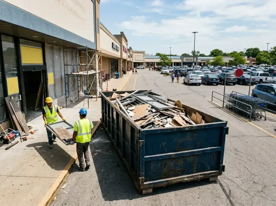 retail-store-renovation-debris-003 — frequently asked questions, Roll-off Dumpster Rentals in McLean, VA